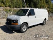 2010 GMC Savana G2500 Cargo Van Runs & Moves) (Soft Brakes, Parking Brake Light On, Rust Damage