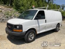 2013 GMC Savana G2500 Cargo Van CNG Only) (Runs & Moves,Check Engine Light On, Oil Light/Low Engine 