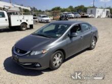 2013 Honda Civic Hybrid 4-Door Sedan Runs & Moves, Body & Rust Damage