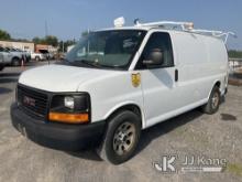 2013 GMC Savana G1500 AWD Cargo Van Runs & Moves, Body & Rust Damage, Engine Noise