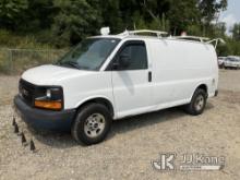 2014 GMC Savana G2500 Cargo Van Runs Rough & Moves) (Check Engine & Traction Control Lights On, Rust