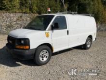 2014 GMC Savana G2500 Cargo Van Runs & Moves) (Check Engine & Traction Control Lights On, Body & Rus