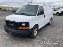 2014 GMC Savana G1500 AWD Cargo Van Runs & Moves, Body & Rust Damage, Service Traction Control, Serv