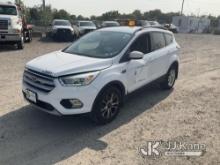 2017 Ford Escape 4x4 4-Door Sport Utility Vehicle Bad Engine, Runs & Moves, Body & Rust Damage, Over