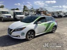 2020 Nissan Leaf EV 4-Door Sedan Runs & Moves, Body & Rust Damage