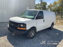 2014 CHEVROLET EXPRESS 2500 Cargo Van Runs & Moves, Engine Noise, Check Engine Light On