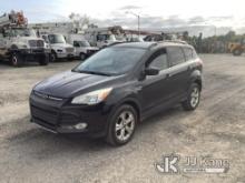 2014 Ford Escape 4x4 4-Door Sport Utility Vehicle Runs & Moves, Body & Rust Damage, Check Engine Lig