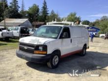 2011 Chevrolet Express G2500 Cargo Van Start with Jump, Runs & Moves, Body & Rust Damage