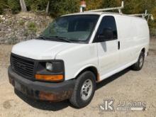 2013 GMC Savana G2500 Cargo Van Runs On CNG Only) (Runs & Moves) (Check Engine Light on, Body & Rust