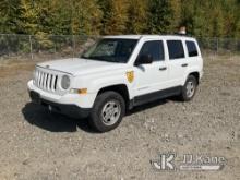 2014 Jeep Patriot 4x4 4-Door Sport Utility Vehicle Runs & Moves) (Cracked Windshield, Rust Damage