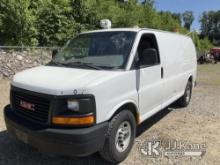 2015 GMC Savana G2500 Cargo Van Runs On CNG Only) (Runs & Moves) (Check Engine Light On, Body & Rust