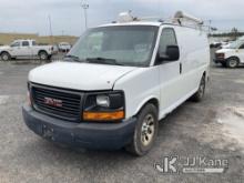 2013 GMC Savana G1500 AWD Cargo Van Runs & Moves, Body & Rust Damage, Check Engine Light On, ABS Lig