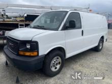 2014 GMC Savana G2500 Cargo Van Not Running, No Crank, Bad Engine, Drivetrain Condition Unknown, Mis