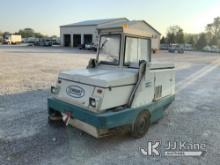 1981 Tennant 92 Floor Sweeper Not Running, Condition Unknown) (Key Stuck In Ignition, Operating Cond