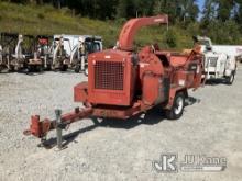 2014 Morbark Beever M12D Chipper (12in Disc) Not Running, No Crank, Operating Condition Unknown, Rus