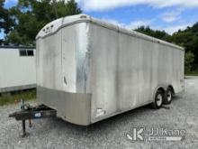 2003 Haulmark Industries G820T2-2102 Enclosed Cargo Trailer Rust & Body Damage