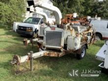 2016 Morbark M12D Chipper (12in Disc) No Title) (Runs, Body & Rust Damage, Seller States: BRAKE ASSE