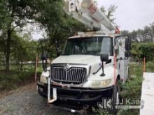 Altec L42P, Over-Center Bucket Truck mounted on 2011 International DuraStar 4300 Utility Truck Not R