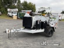 2018 Altec DC1317 Portable Chipper (13in Disc), Trailer Mounted Runs) (Removal is by Appointment Onl