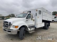 2013 Ford F750 Chipper Dump Truck Runs, Moves & Operates