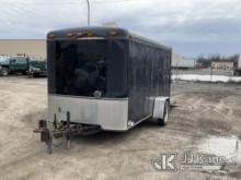 1997 United Expressline S/A Enclosed Cargo Trailer Body Damage