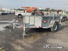 2014 Sauber 1555 Galvanized Material Trailer