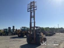 2008 Case 586G Rough Terrain Forklift Runs Moves & Operates