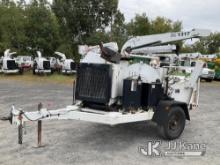 2018 Altec DC1317 Portable Chipper (13in Disc), Trailer Mounted Runs) (Removal is by Appointment Onl