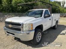 2011 Chevrolet Silverado 3500HD 4x4 Service Truck Runs & Moves) (Traction Control, ABS & Check Engin