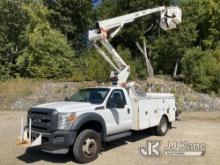 Versalift SST37EIH-01, Articulating & Telescopic Bucket Truck mounted behind cab on 2013 Ford F550 S