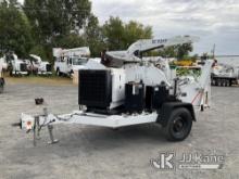 2018 Altec DC1317 Portable Chipper (13in Disc), Trailer Mounted Runs) (Removal is by Appointment Onl