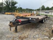 1977 General 12-Ton T/A Tagalong Trailer Body & Rust Damage