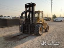 1995 Eagle Picher R80 Forklift Runs, Moves, Operates, Throttle Sticks, Exhaust Manifold Leak, Missin