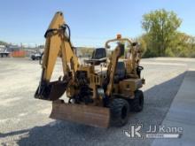 2007 Vermeer RT450 Rubber Tired Trencher Runs, Moves & Operates