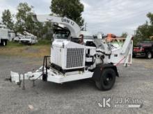 2018 Altec DRM12 Portable Chipper (12in Drum), Trailer Mounted Not Running, Distributor Loose, Condi