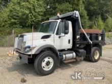 2016 International 7400 Dump Truck Runs, Moves & Dump Operates) (Rust Damage