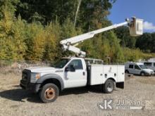 Altec AT200A, Telescopic Non-Insulated Bucket Truck mounted behind cab on 2012 Ford F450 Service Tru