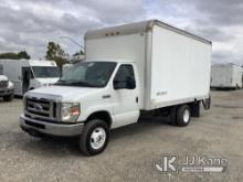 2008 Ford E350 Cutaway Van Body Truck Runs & Moves, Bad Battery, Body & Rust Damage