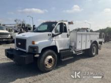 2006 Chevrolet C7500 Utility Truck Former Bucket Truck) (Runs & Moves, Body & Rust Damage