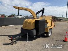 2005 Vermeer Corporation BC1400XL Chipper (15in Drum) Runs, Clutch Engages, Tongue Jack Inoperable) 