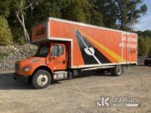 2011 Freightliner M2 106 Van Body Truck Runs & Moves) (Rust Damage