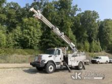 Altec DM47B-BC, Digger Derrick corner mounted on 2016 International 7400 Utility Truck Runs, Moves &