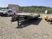 2012 Kraftsman HP T/A Tagalong Equipment Trailer Worn Deck, Rust Damage