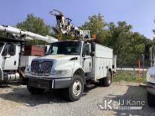 Terex/Telelect Commander C4050, Digger Derrick corner mounted on 2006 International 4400 Service Tru