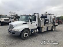 Tellus 16-05, Vacuum Excavation System mounted on 2016 International 4300 Flatbed Truck Runs & Moves