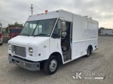 2010 Freightliner MT45 Step Van CNG Only) (Runs & Moves, Body & Rust Damage, Low Fuel