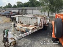 2008 Centerville 6x12 T/A Dump Trailer Body & Rust Damage, Dump Not Operating