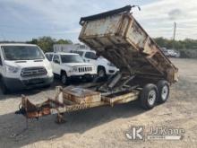 2008 Centurton 6x12 T/A Dump Trailer Operates, Body & Rust Damage