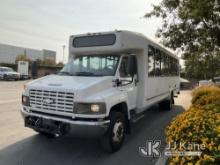 2009 Chevrolet C5V042 Passenger Bus Abs Light On, Runs, Moves, Parking Brake Light Stuck On, Shifter