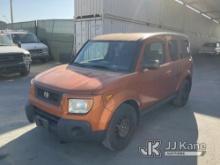 2006 Honda ELEMENT 4-Door Sport Utility Vehicle Runs & Moves) (Paint Damage On Hood